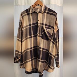 Free People ladies oversized shirt
